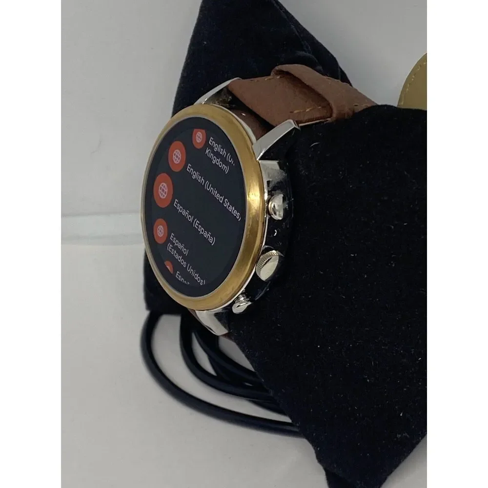 Fossil Gen 4 Authentic Digital Dial Smart Watch Custom Band FTW6016 AB122